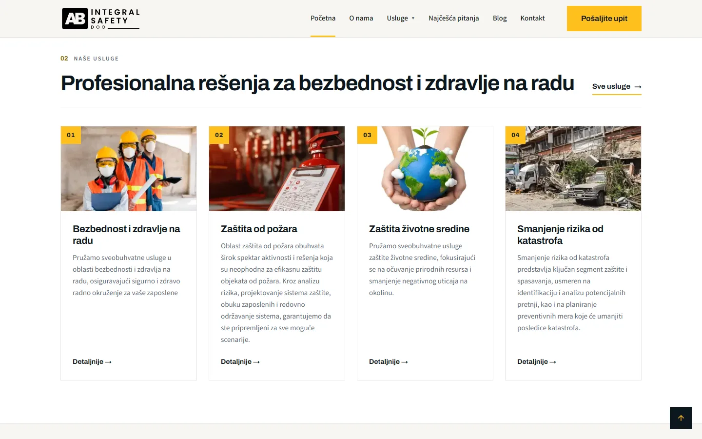 Četiri oblasti, jasno odvojene — AB Integral Safety