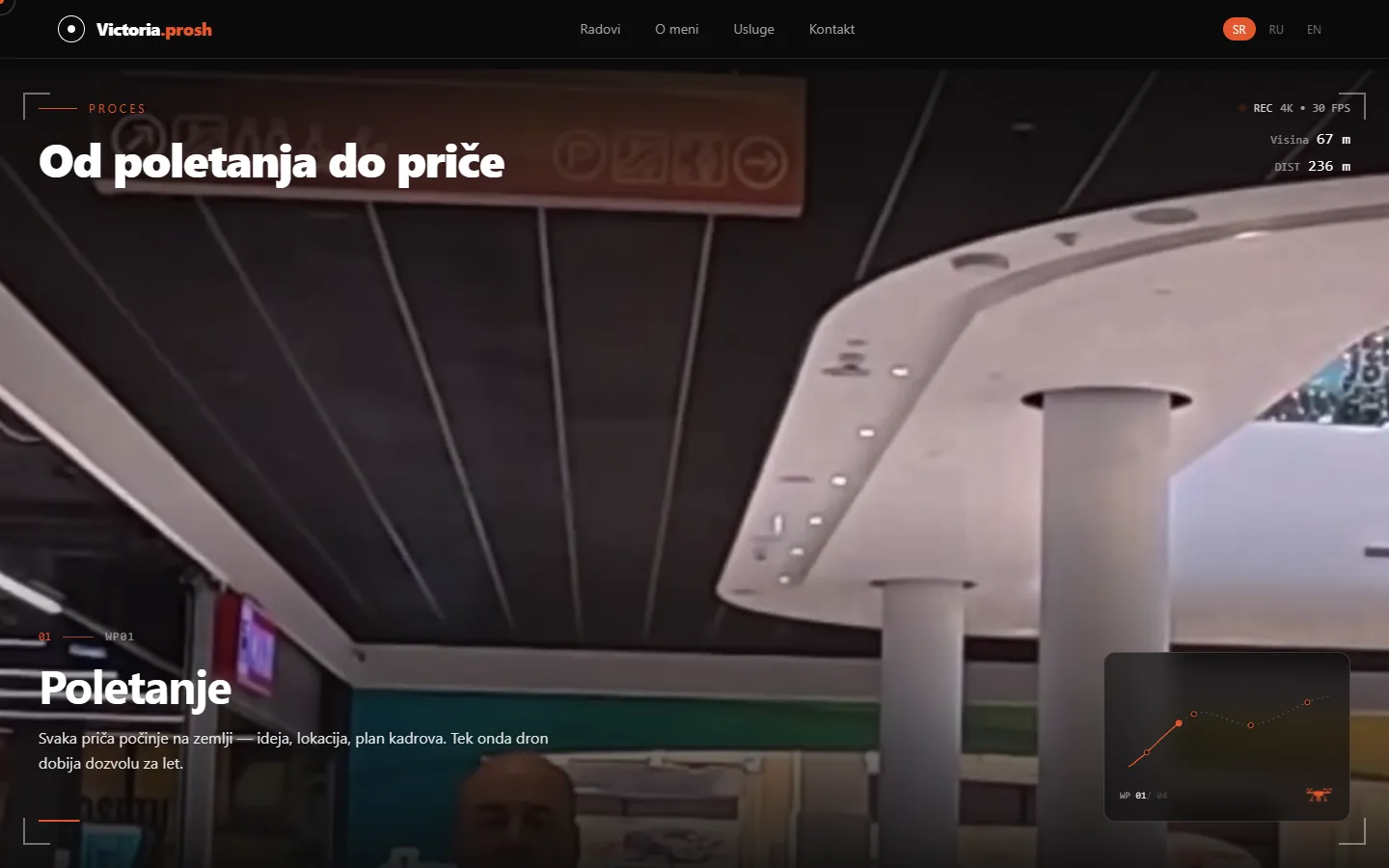 Proces ispričan kadrovima — Victoria Prod